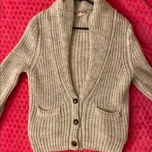 Grey cardigan